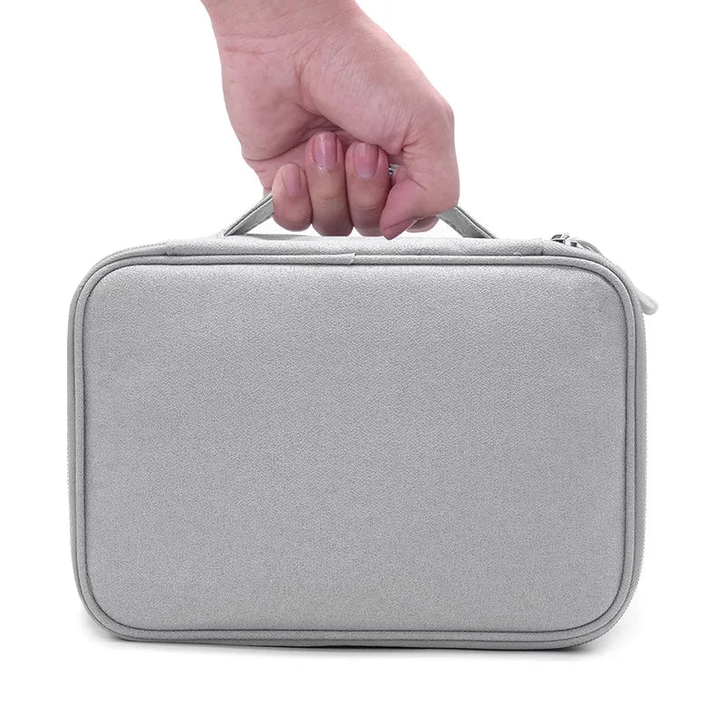 Hard Disk Accessories Carry Bag Gadget Bag Travel Cable Case Electronics Organiser for Chargers Cables Powerbank Hard Drive