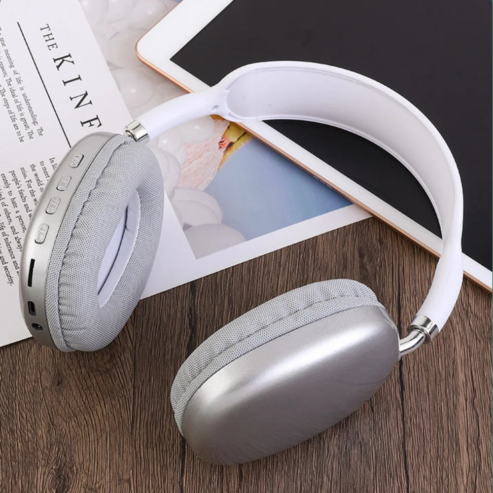 Headphone Wireless Bluetooth Headset Smart Noise Reduction Headsets Hifi Stereo for Sports Gaming Headphones