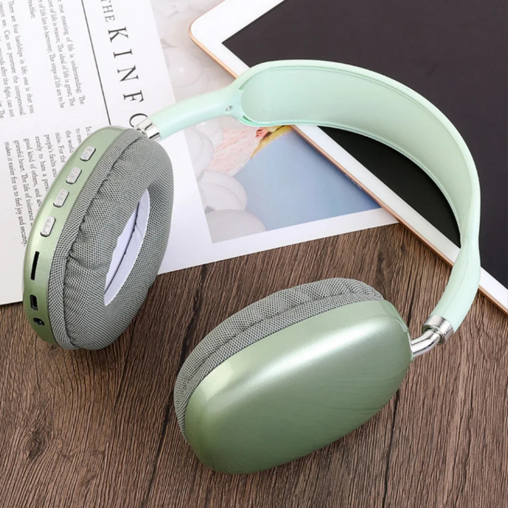 Headphone Wireless Bluetooth Headset Smart Noise Reduction Headsets Hifi Stereo for Sports Gaming Headphones