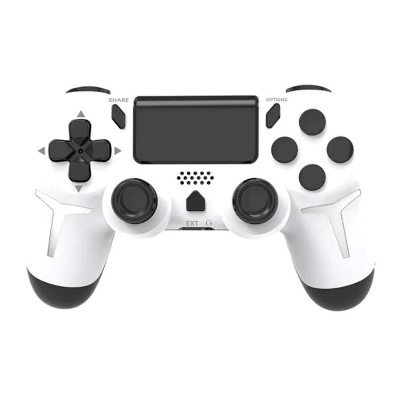 GAMINJA 6-axis Gyroscope Dual Vibration With touch pad Wireless Gamepad Bluetooth Controller For PS4 PS3 Console Computer PC