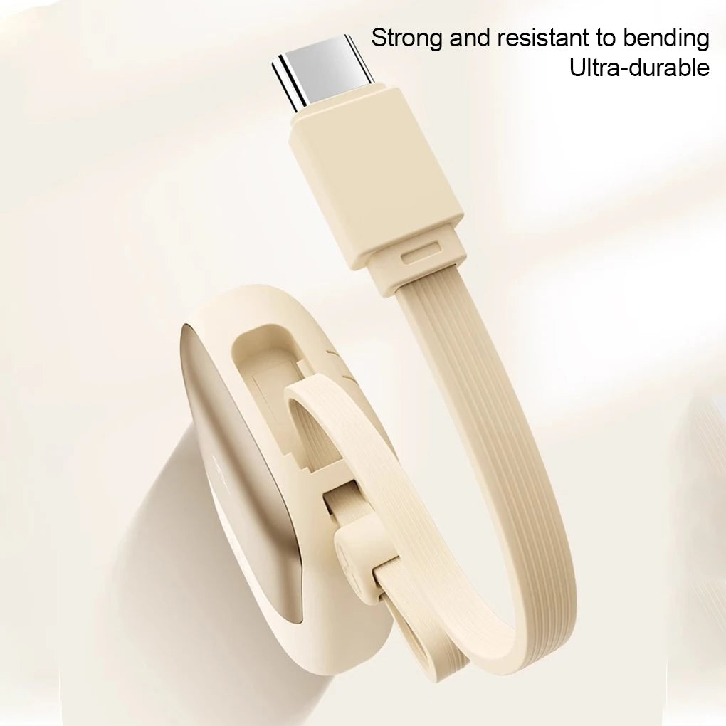 120W super fast charging power bank with cable 20000mAh large capacity portable mobile power Mini supply gift